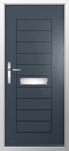 Windsor Solid Solidor Composite Door in Anthracite Grey