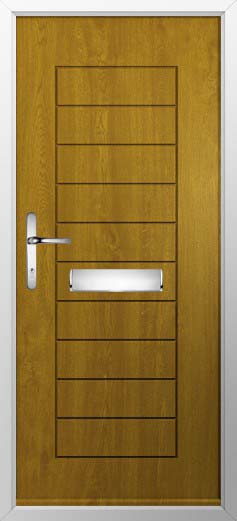 Windsor Solid Solidor Composite Door in Oak