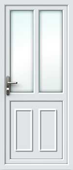 Clinton Half Glazed with Mullion UPVC Door