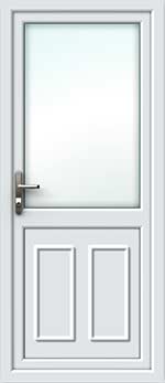Clinton Half Glazed UPVC Door