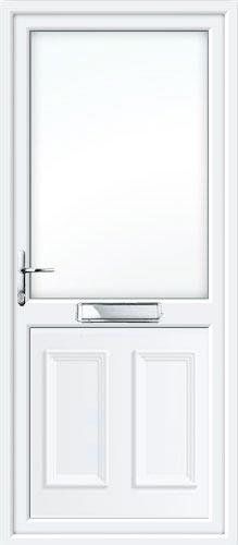 Clinton Half Panel UPVC Front Door