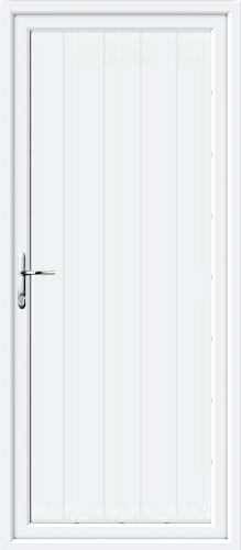 Groove Full Panel UPVC Back Door