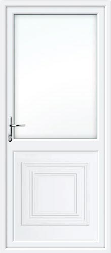 Reagan Half Panel UPVC Back Door