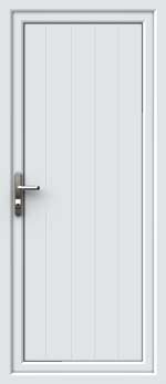 Tongue & Groove Solid Panel UPVC Door