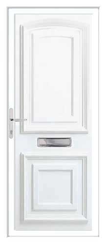Bordeaux Solid UPVC Front Door