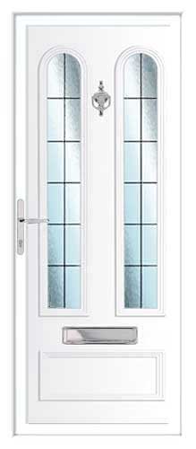 Cambridge Block Lead UPVC Front Door
