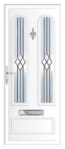 Cambridge DB 1 UPVC Front Door
