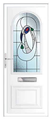 Devon Abstract CD UPVC Front Door