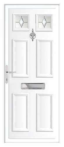 Edwardian 2 DB 1 UPVC Front Door