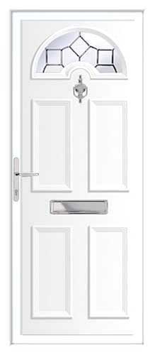 Georgian 1 CL 5 UPVC Front Door
