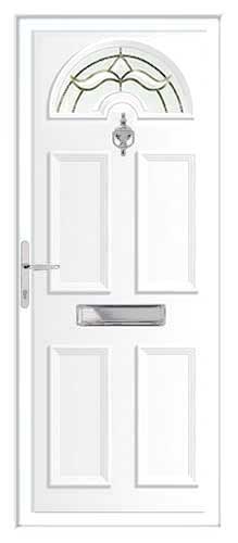 Georgian 1 Sirius DB UPVC Front Door