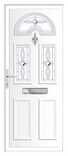 Georgian 3 Elegance DB UPVC Front Door