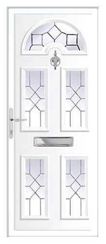 Georgian 5 CL 5 UPVC Front Door