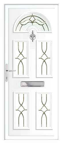 Georgian 5 Sirius DB UPVC Front Door