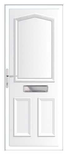 Jacobean Solid UPVC Front Door