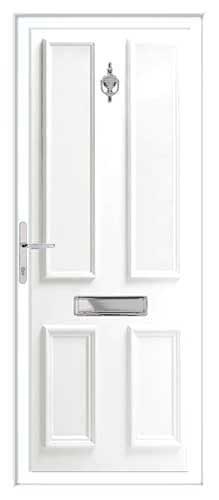 Monaco Solid UPVC Front Door