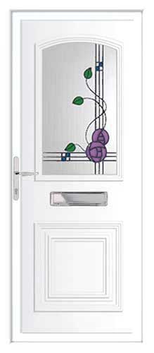 Victorian Rennie Argyle CD UPVC Front Door