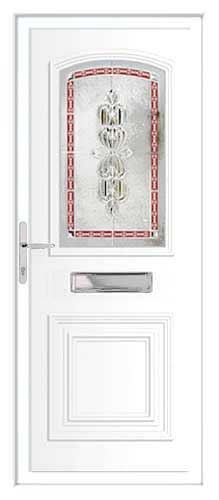 Victorian Ruby BP UPVC Front Door