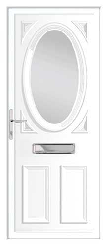 Warwick Glazed UPVC Front Door