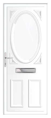 Warwick Solid UPVC Front Door